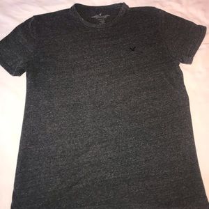Grey short sleeve.